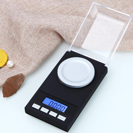 50g/0.001g Digital Milligram Scale High Precision Jewelry Balance Powder Scale - Aimall