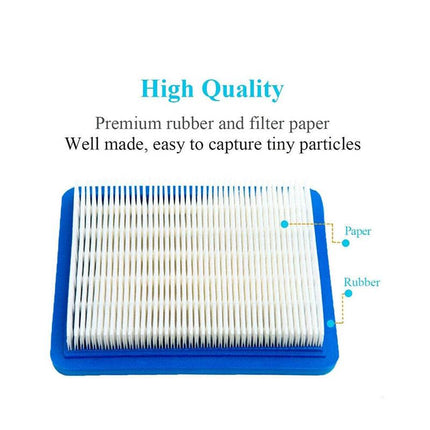 2Pcs Air Filter 399959 Replaces Lawn Mower for Briggs & Stratton 491588 491588S - Aimall