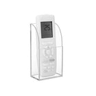 TV Remote Control Holder Wall Mount Clear Acrylic Organizer Stand Box Storage - Aimall