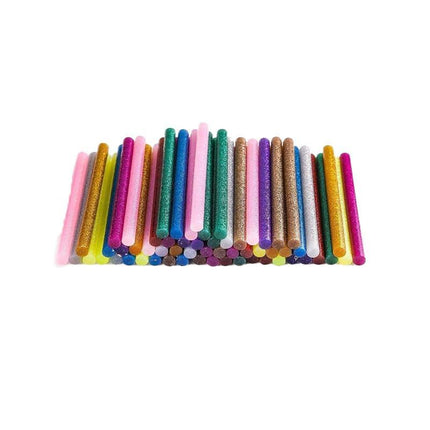 50-300PCS Colored Glitter Hot Melt Glue Gun Sticks For Arts Craft Wedding Card - Aimall