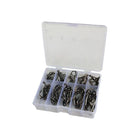 100x Chemically Sharpened Octopus Fishing Hook, Fishing Tackle 3- 12# Small Size - Aimall
