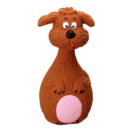 Latex Squeaky Dog Toys Puppy Pet Chew Toys Squeaker Toy Bite-Resistant - Aimall