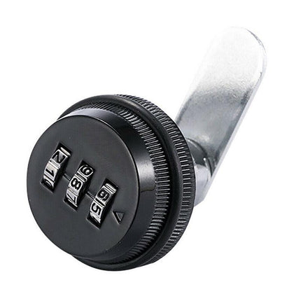 3 Digital Code Combination Cam Lock Furniture Post Mail Box Cabinet Locker Safe - Aimall