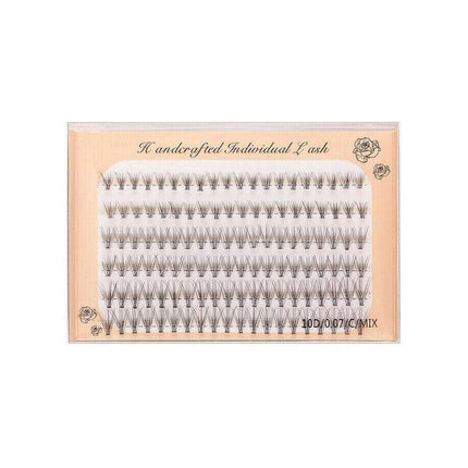 Volume Cluster eyelash extension individual Russian False Mink Lashes C 10D/20D - Aimall