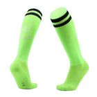 Mens Womens Sports Breathable Tube Long High Socks Knee Warm Casual Footy Soccer - Aimall