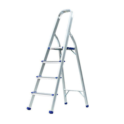 3/4/5 Step Multi-Purpose Folding Ladder Aluminium Light Weight Non Slip Platform - Aimall