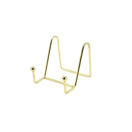 Iron Display Stand Dish Rack-Plate Bowl Picture Frame Photo Book Pedestal Holder - Aimall