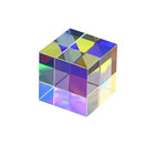 CMY Optical Glass Defective Cube Prism Cross Dichroic RGB Dispersion Six-Sided U - Aimall