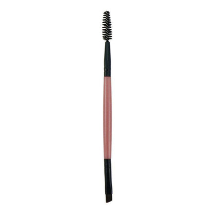 Eyebrow Brush Dual-ended Duo Brow Eyeliner Angled Cut Spoolie Brush Makeup Tools - Aimall