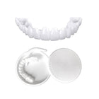 Snap On Bottom /Upper Lower False Teeth Dental Veneers Dentures Fake Tooth Smile - Aimall