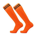 Mens Womens Sports Breathable Tube Long High Socks Knee Warm Casual Footy Soccer - Aimall