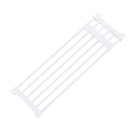 12 Sizes Adjustable Rack Hanger Rod Shelf Closet Kitchen Organiser Separator AU - Aimall