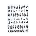 1PC NEW 3D Nail Art stickers Flames manicure decals nail accessory AU STOCK - Aimall