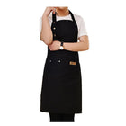 Unisex Canvas Apron Washable Butcher Waiter Chef Waterproof Kitchen Cooking Cafe - Aimall