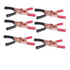 12pcs (6black+6red)