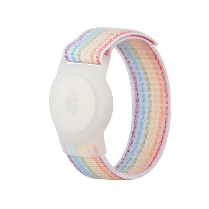 For Apple AirTag Case Protective Cover Wristband Nylon Air Tag Band Anti-lost AU - Aimall