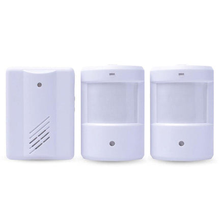 RESTAURANT SHOP DOOR ENTRY WIRELESS PIR MOTION SENSOR DOOR CHIME DOOR BELL ALARM - Aimall