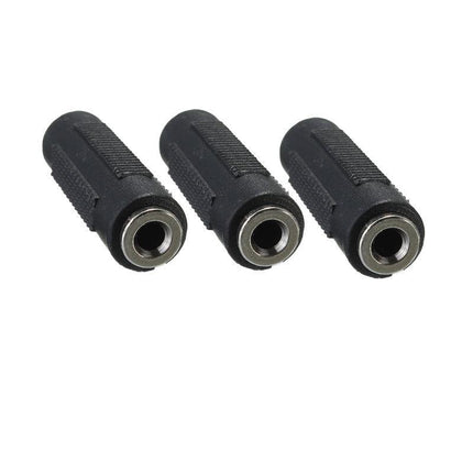 1-10 AUX 3.5mm Female to Female Joiner Stereo Audio Adapter Extension Connector - Aimall