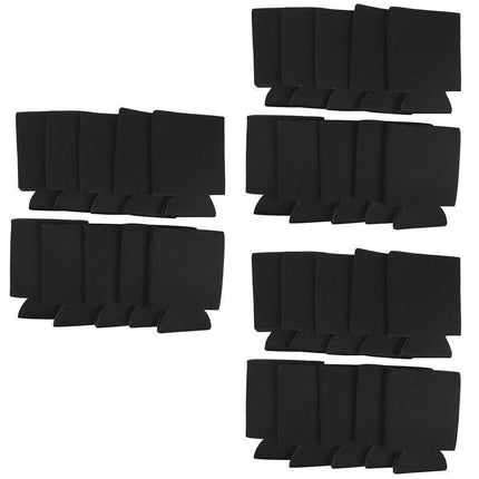 10-50X Foldable Blank Can Stubby Cooler Holder Sleeve Sublimation Heat Transfer - Aimall