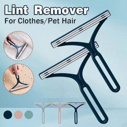 Lint Remover Pet Dog Cat Hair Fur Cleaning Clothes Mat Sofa Fuzz Brush Shaver AU - Aimall