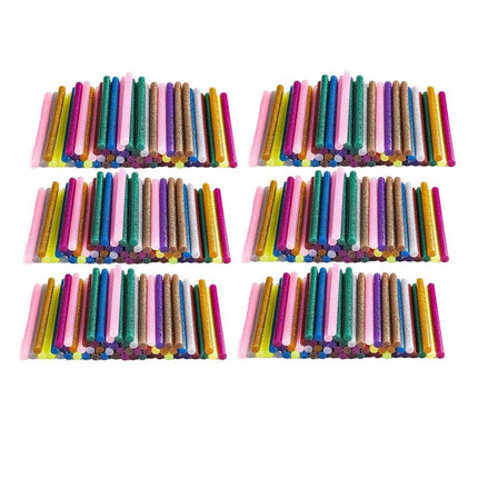 50-300PCS Colored Glitter Hot Melt Glue Gun Sticks For Arts Craft Wedding Card - Aimall
