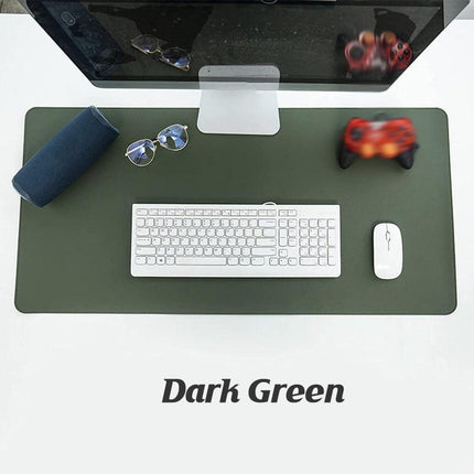 80*40CM Leather Mouse Pad Gaming Desk Mat Anti Slip Extended Waterproof Mousepad - Aimall