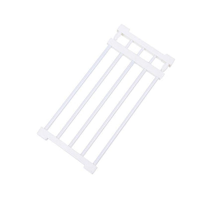 12 Sizes Adjustable Rack Hanger Rod Shelf Closet Kitchen Organiser Separator AU - Aimall