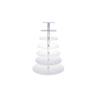 3/4/5/6/7/Tier Acrylic Clear Round Cupcake Cake Stand Birthday Wedding Party AU - Aimall