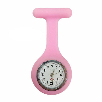1×Silicone Nurse Brooch Tunic Fob Watch Nursing Nurses Pendant Pocket Watch AU - Aimall