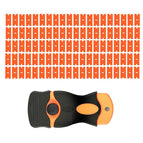 1X Plastic Scraper + 100X Plastic Blades