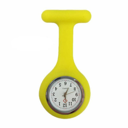 1×Silicone Nurse Brooch Tunic Fob Watch Nursing Nurses Pendant Pocket Watch AU - Aimall