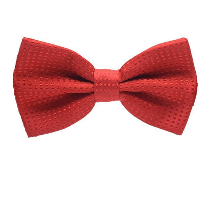 Boys Bow Tie Polka Dot Necktie Baby Children Kids Neck Bow TIES Toddler Wedding - Aimall