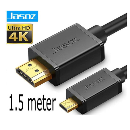 JASOZ Micro HDMI Type D to HDMI Male Cable Gold Plated Full HD 1080P Digital AU - Aimall