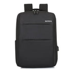 Men Women Canvas Waterproof Backpack Bag School Travel Laptop Bag Business Bag - Aimall