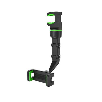 360°Car Rear View Mirror Mount Holder Stand For Phone Multifunctional Universal~ - Aimall