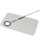 Stainless Steel Cosmetic Face Makeup Palette Spatula Foundation Mixing Tool - Aimall