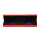 LEDLighted Jewelry Pendant Necklace Box Case Jewellery Display Gift Ring Storage - Aimall