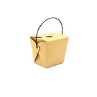 Noodle Boxes W/Handle Paper Cardboard 8,16 & 26oz Disposable Food Takeaway Boxes - Aimall