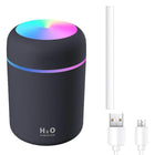 USB Car Air Purifier Diffuser Aroma Oil Humidifier Mist Led Night Light Home AU - Aimall