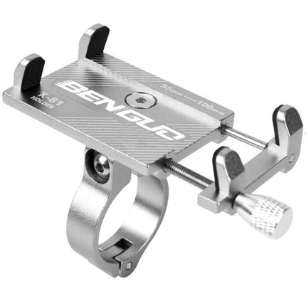 Mobile Phone Holder Bicycle Handlebar Aluminium alloy For Bike Motorcycle Stock - Aimall