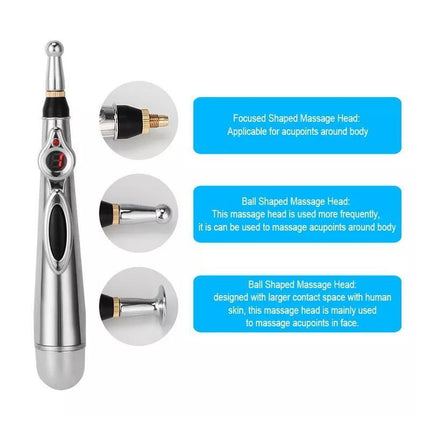 Accupuncture Electronic Massage Pen Energy Pen Relief Pain Tool Meridian Therapy - Aimall