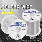 2.0mm Tin Lead Solder Wire Rosin Core Soldering 2.5% Flux Reel 250 gram 40/60 - Aimall