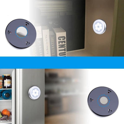 3x LED Motion Sensor Night Light Indoor Outdoor - Aimall