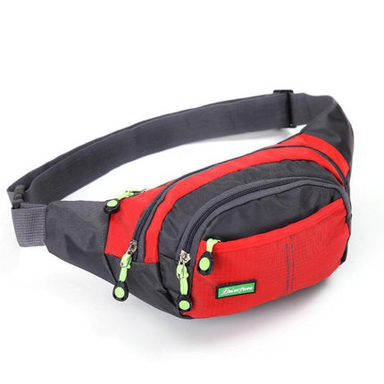 Fanny Pack Zip Pouch Hiking Climbing Sport Bum Waist Bag - Aimall