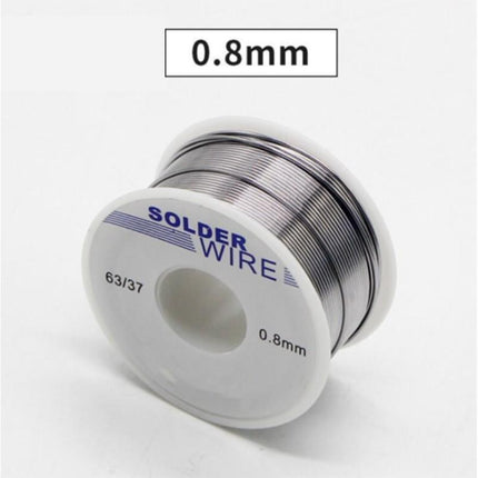 0.8mm 100g 63/37 Tin Solder Wire Rosin Core Soldering Kit Tool 2% Flux - Aimall