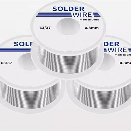 0.8mm 100g 63/37 Tin Solder Wire Rosin Core Soldering Kit Tool 2% Flux - Aimall