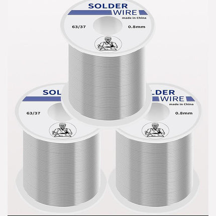 2.0mm Tin Lead Solder Wire Rosin Core Soldering 2.5% Flux Reel 250 gram 40/60 - Aimall