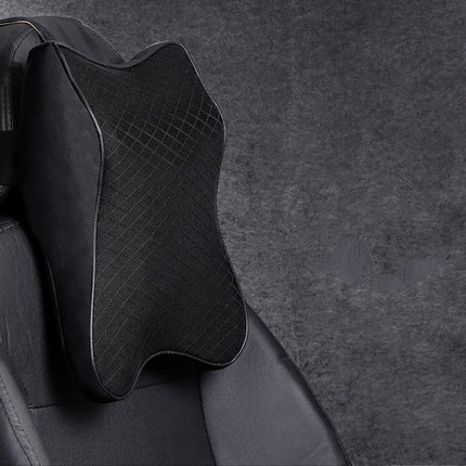 Car Seat Headrest Pad , Memory Foam Pillow , Head Neck Rest - Aimall