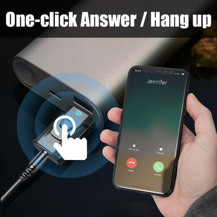 2in1 USB Bluetooth5.0 Transmitter Receiver Audio Adapter AUX 3.5mm TV PC Speaker - Aimall