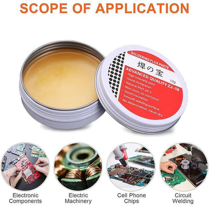 2X 10g Soldering Flux Paste PCB Rosin Welding DIY High Intensity Solder ZJ-18 - Aimall